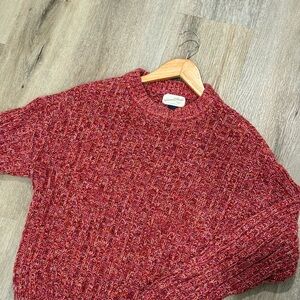 Universal Thread Maroon Knit Sweater